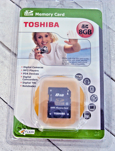Toshiba 8gb sdhc gtr sd - sdhc,